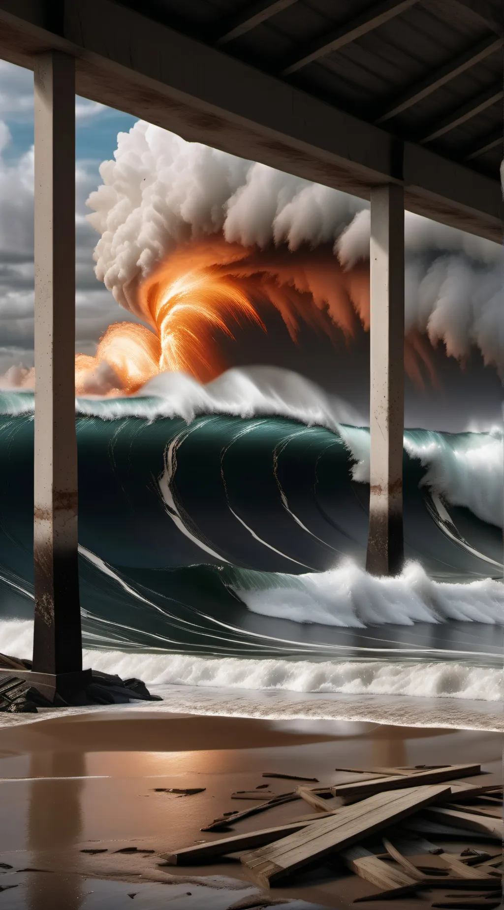 ai character: The disaster CH background