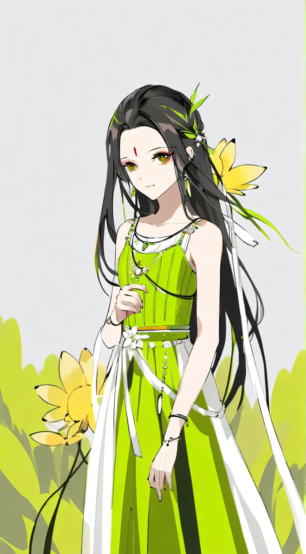 ai character: Maíra❤ background