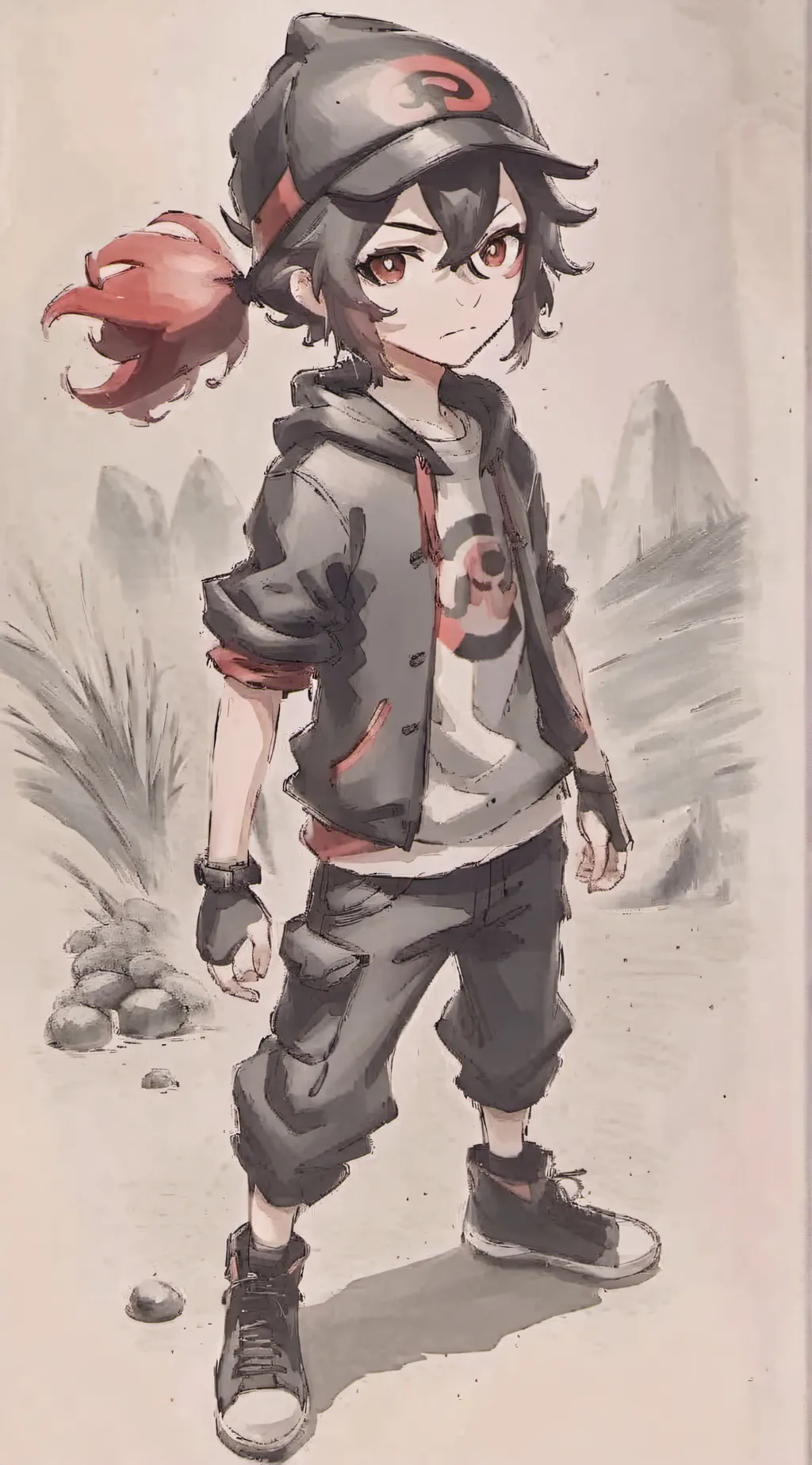 ai character: Rayano background