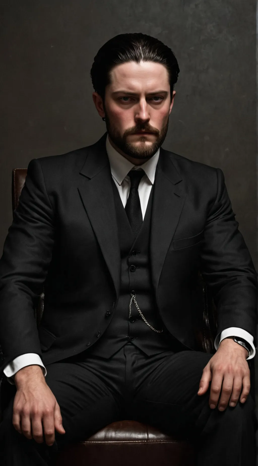 ai character: Leonhard Bauer  background