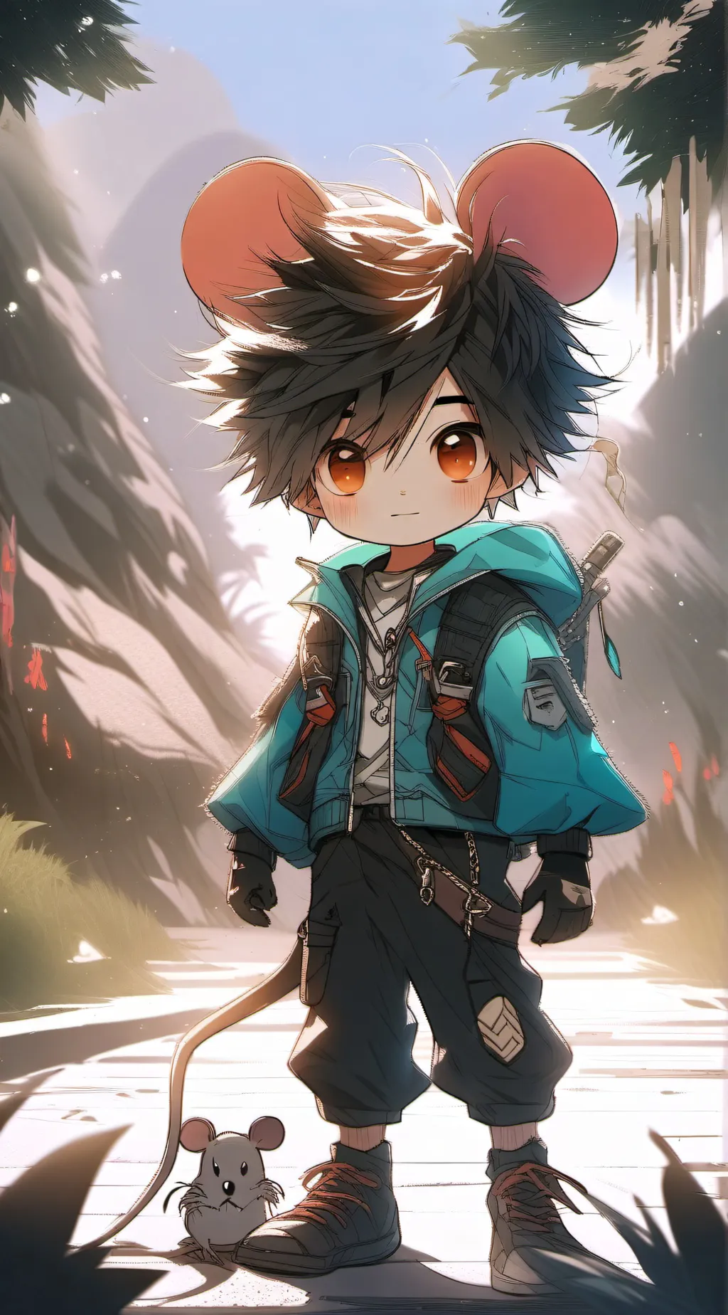 ai character: Mike  background