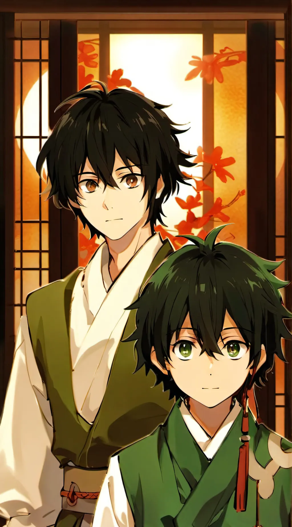 ai character: Ayame background