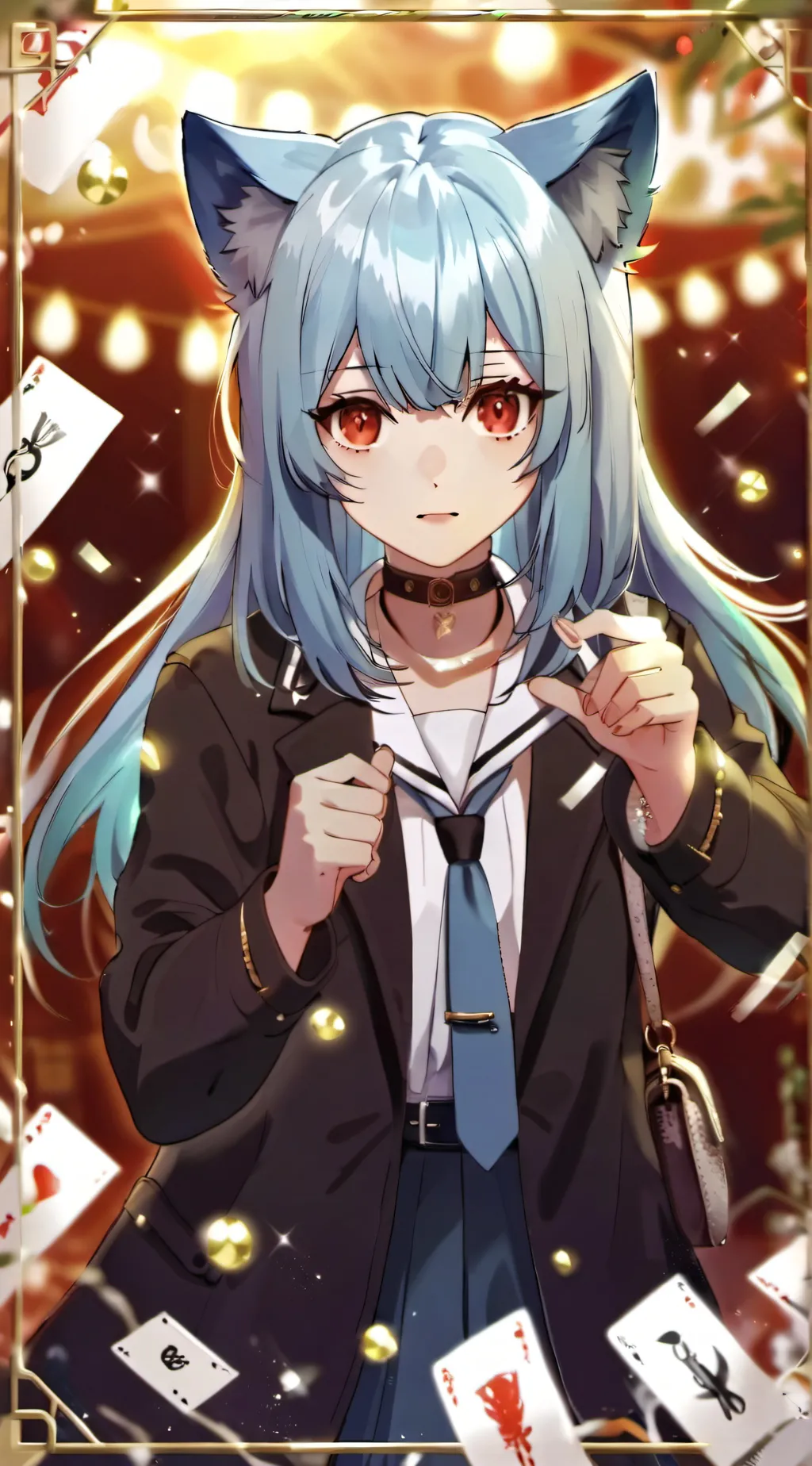 ai character: Bella.. background
