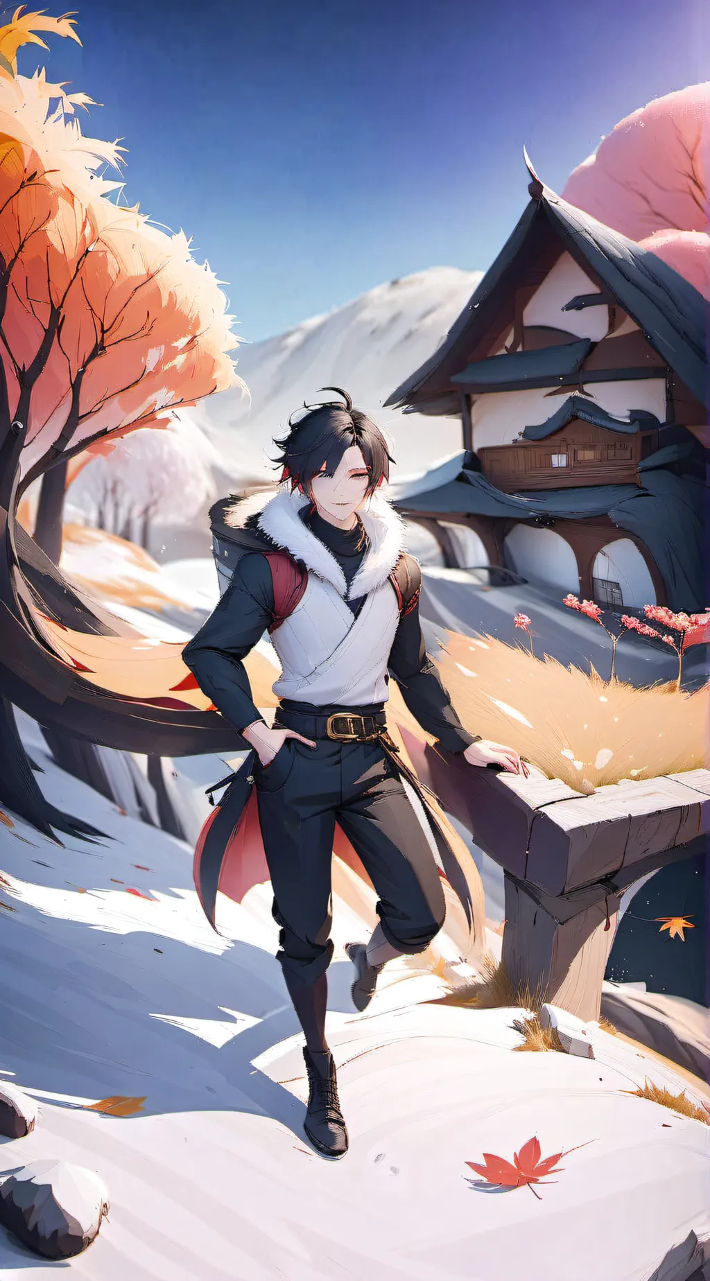 ai character: Jesus background