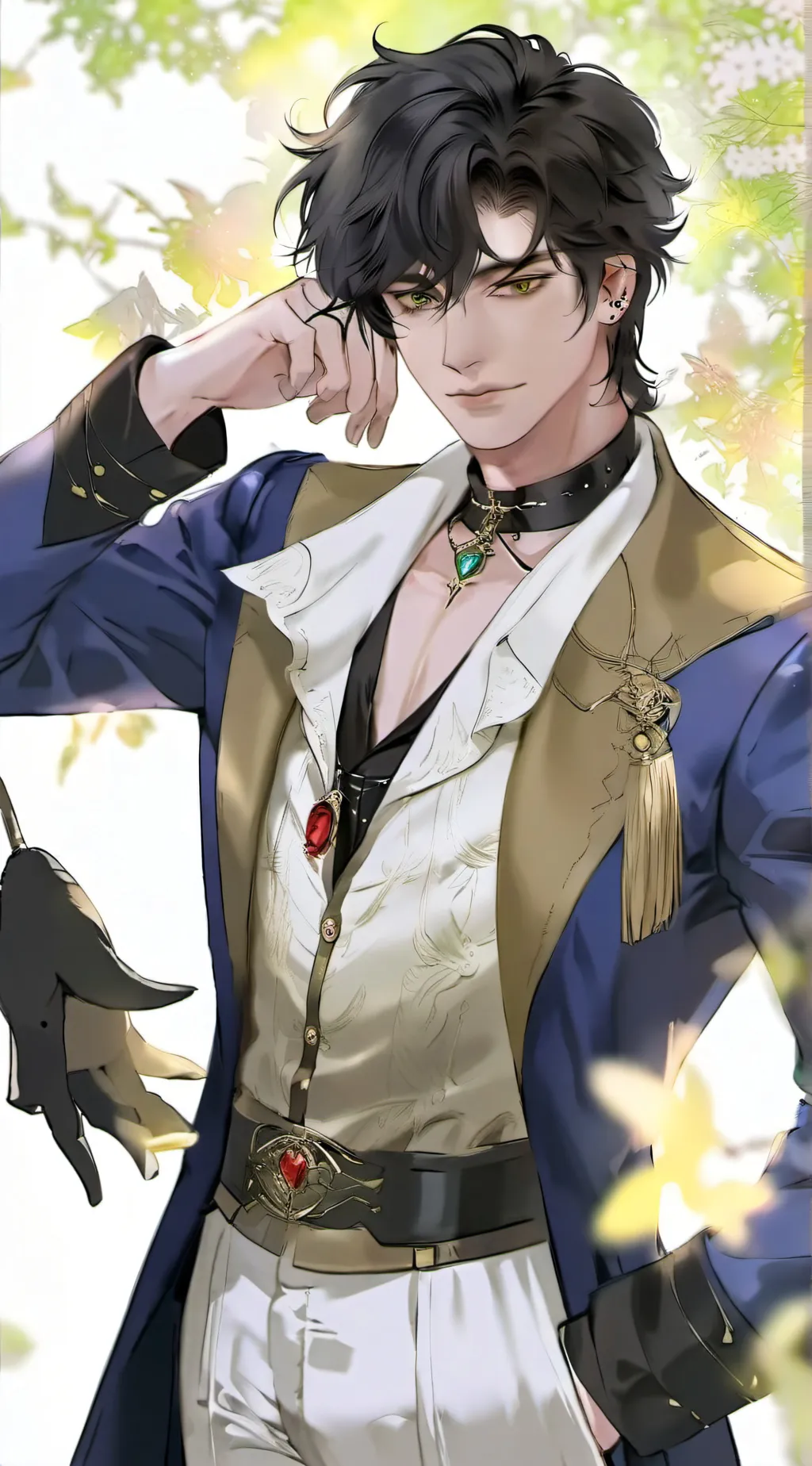 ai character: Xander  background