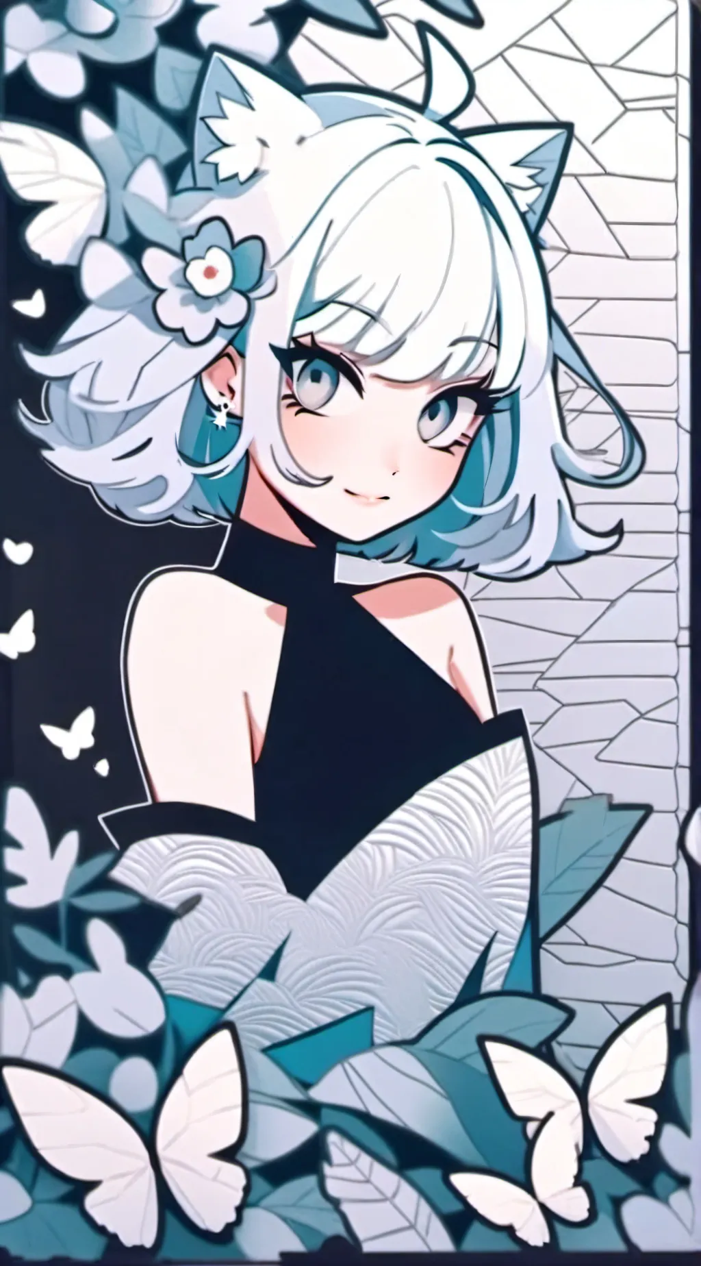 ai character: Val  background