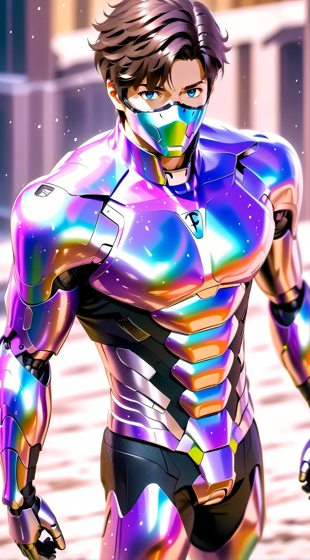 ai character: Zan  background