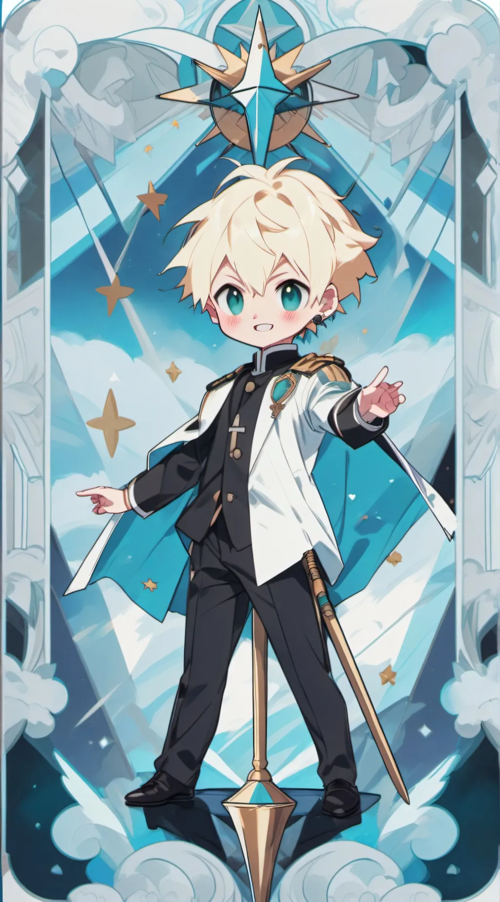 ai character: MHA future kids background