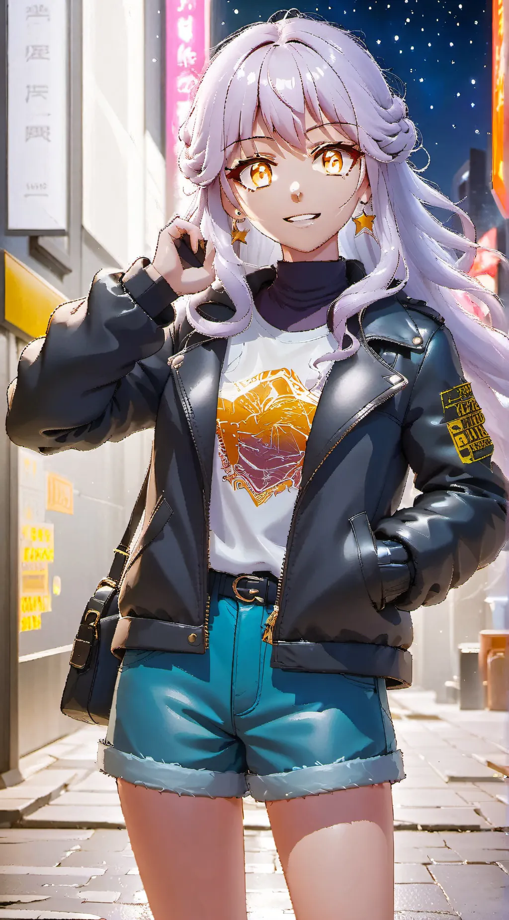 ai character: Gojo Satoru (Femal background