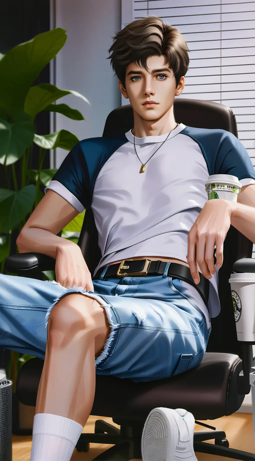 ai character: Matt Mckenley  background