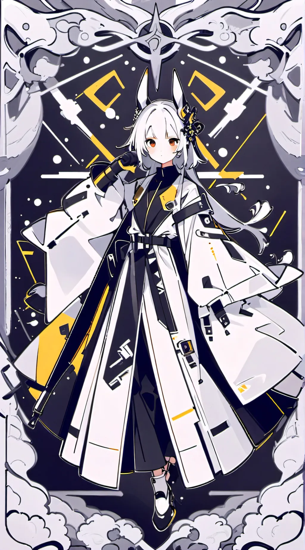 ai character: ∆Mew∆ background