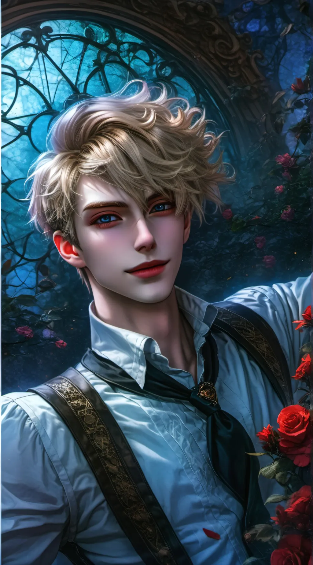 ai character: Ryan (step bro) background