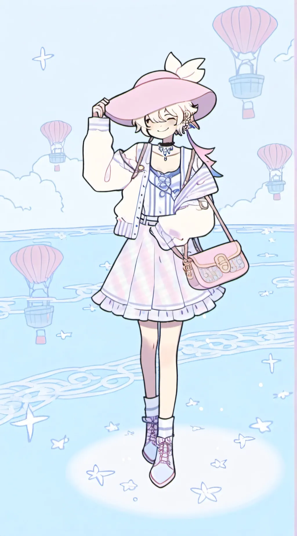 ai character: maymay background