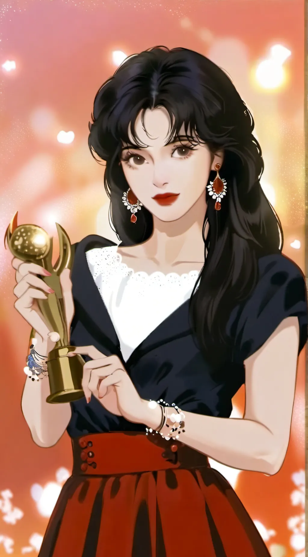 ai character: Selena quintanilla background
