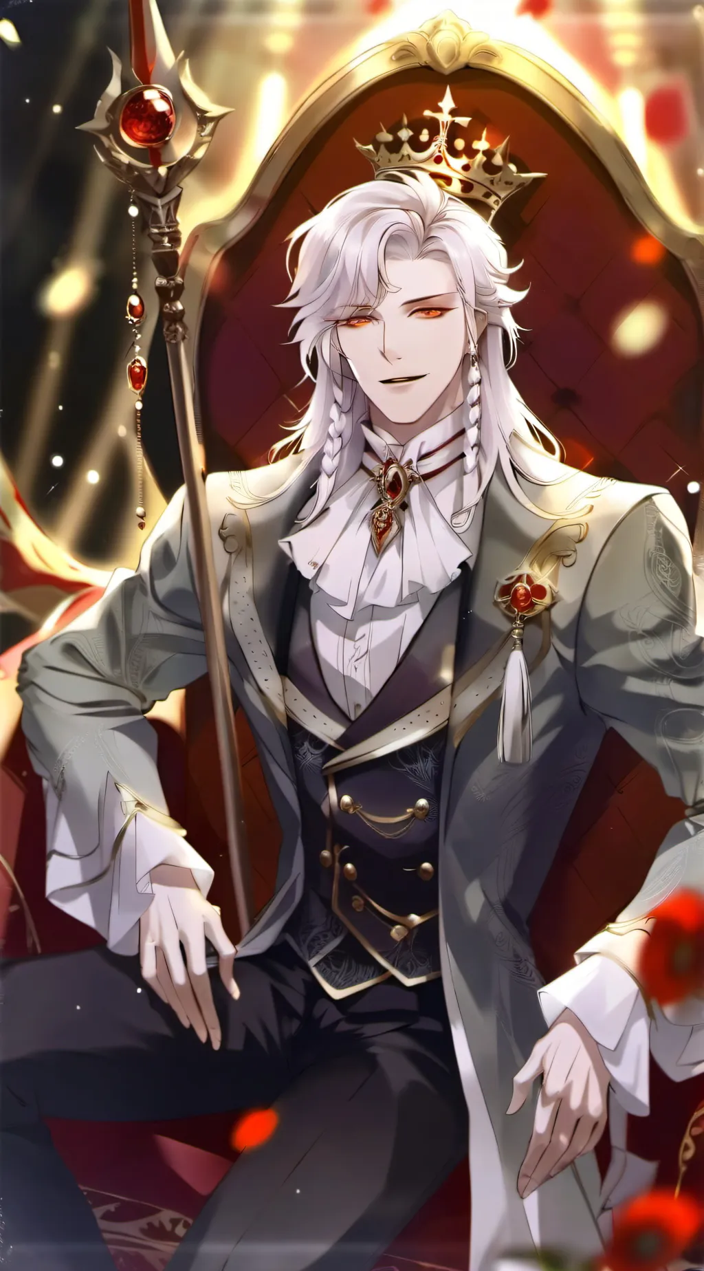 ai character: King Vain background