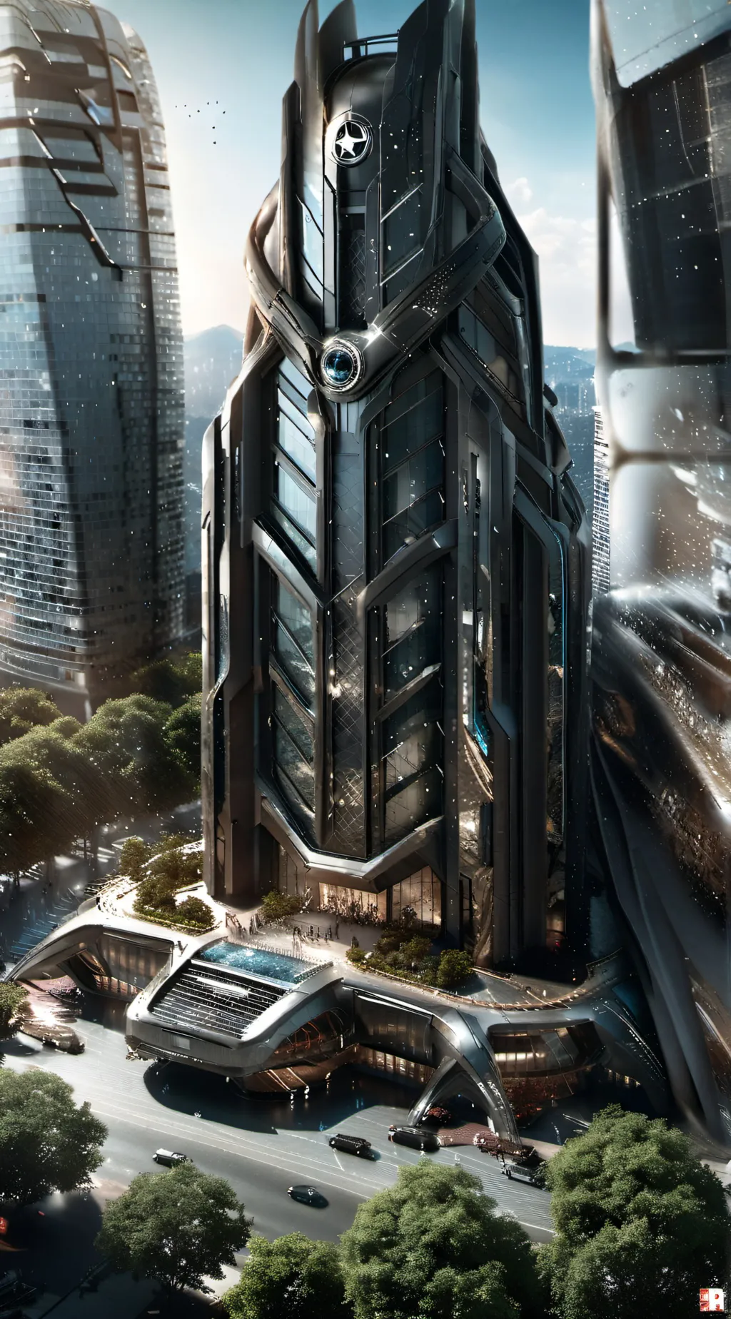ai character: Avengers background