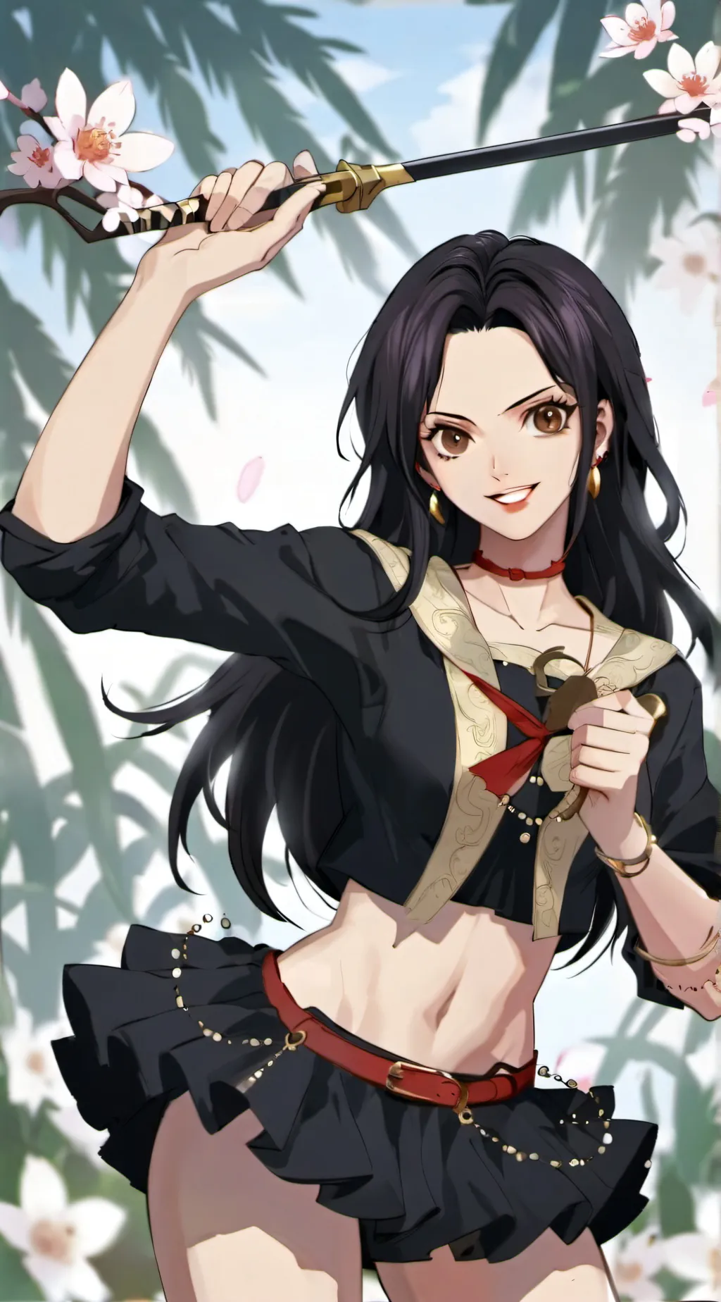 ai character: Luffyok background