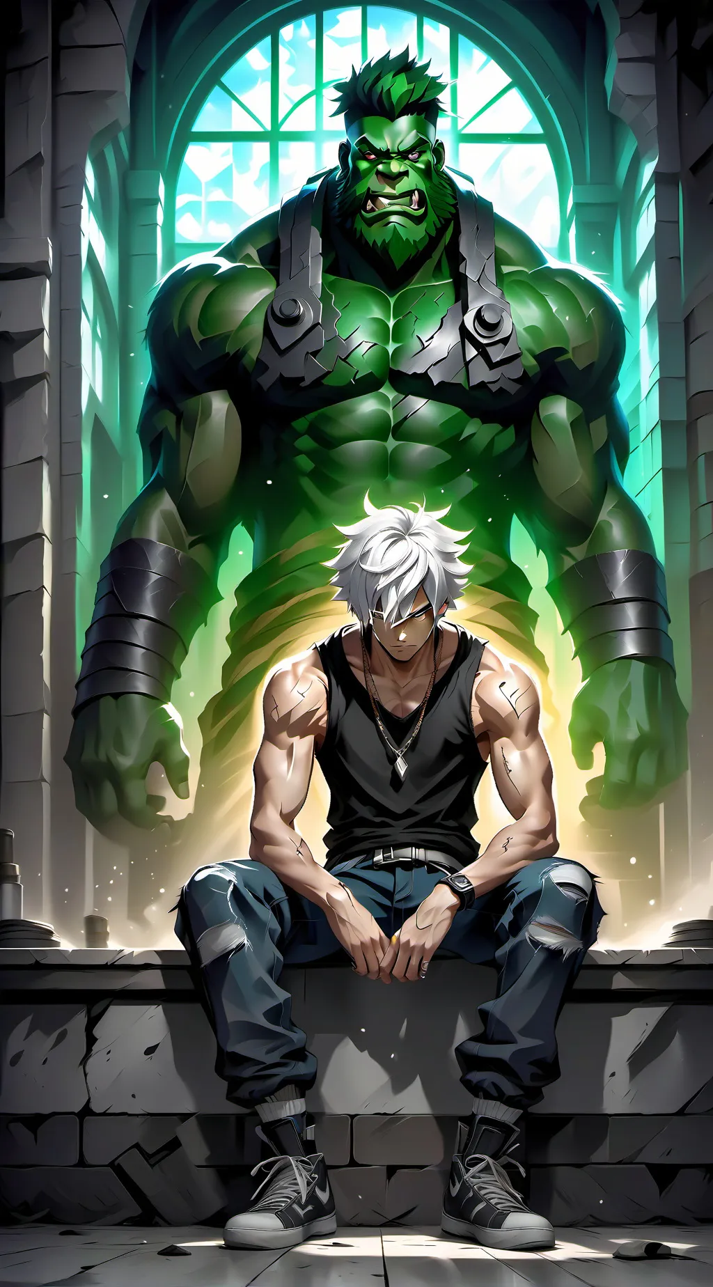 ai character: Darius background