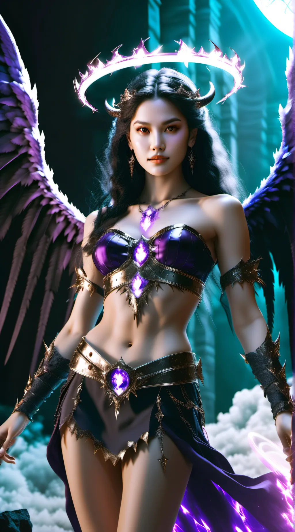 ai character: Lanaea's True Form background