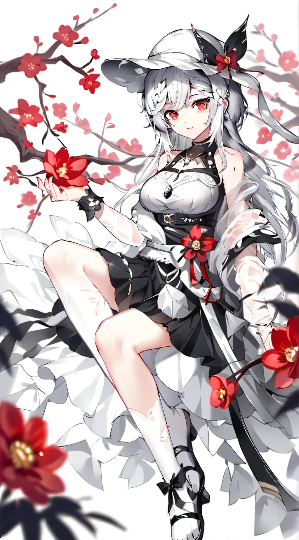 ai character: DW(Dandys world)  background