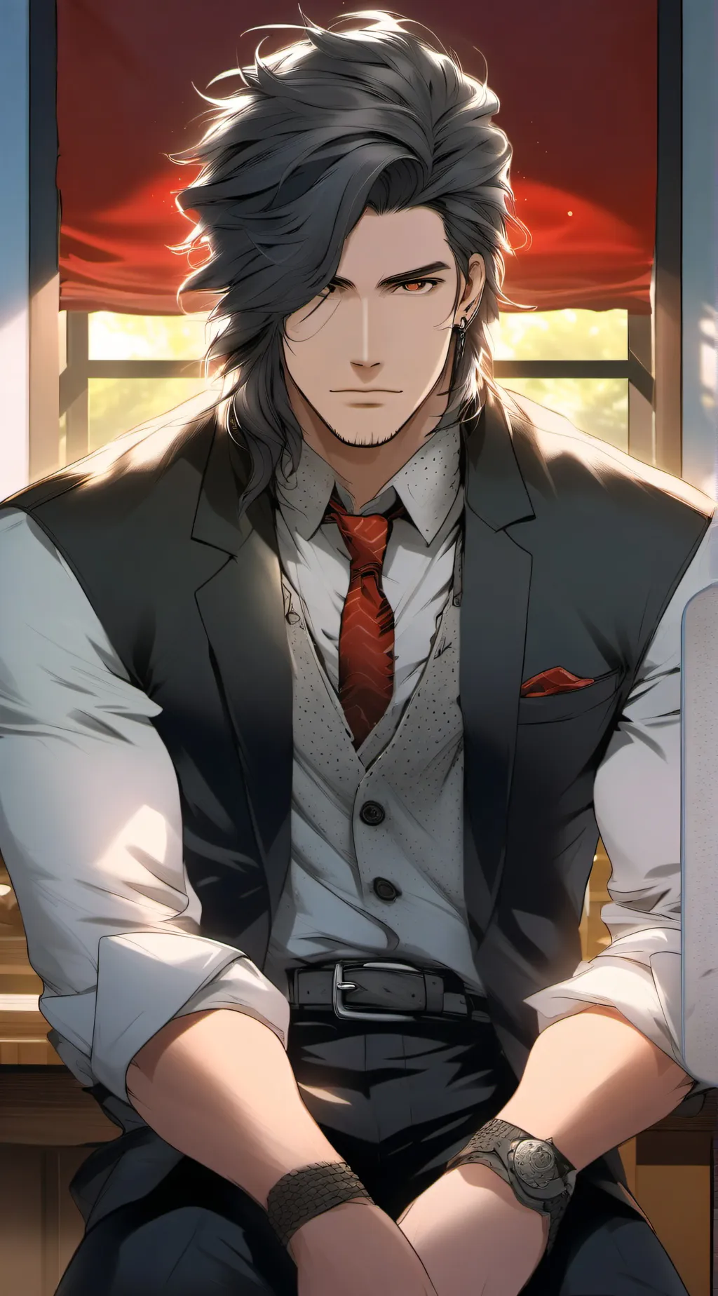 ai character: Xander background