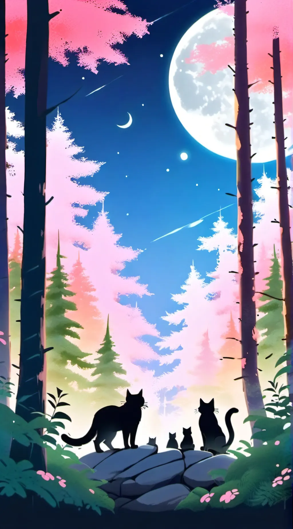 ai character: Warrior cats! background