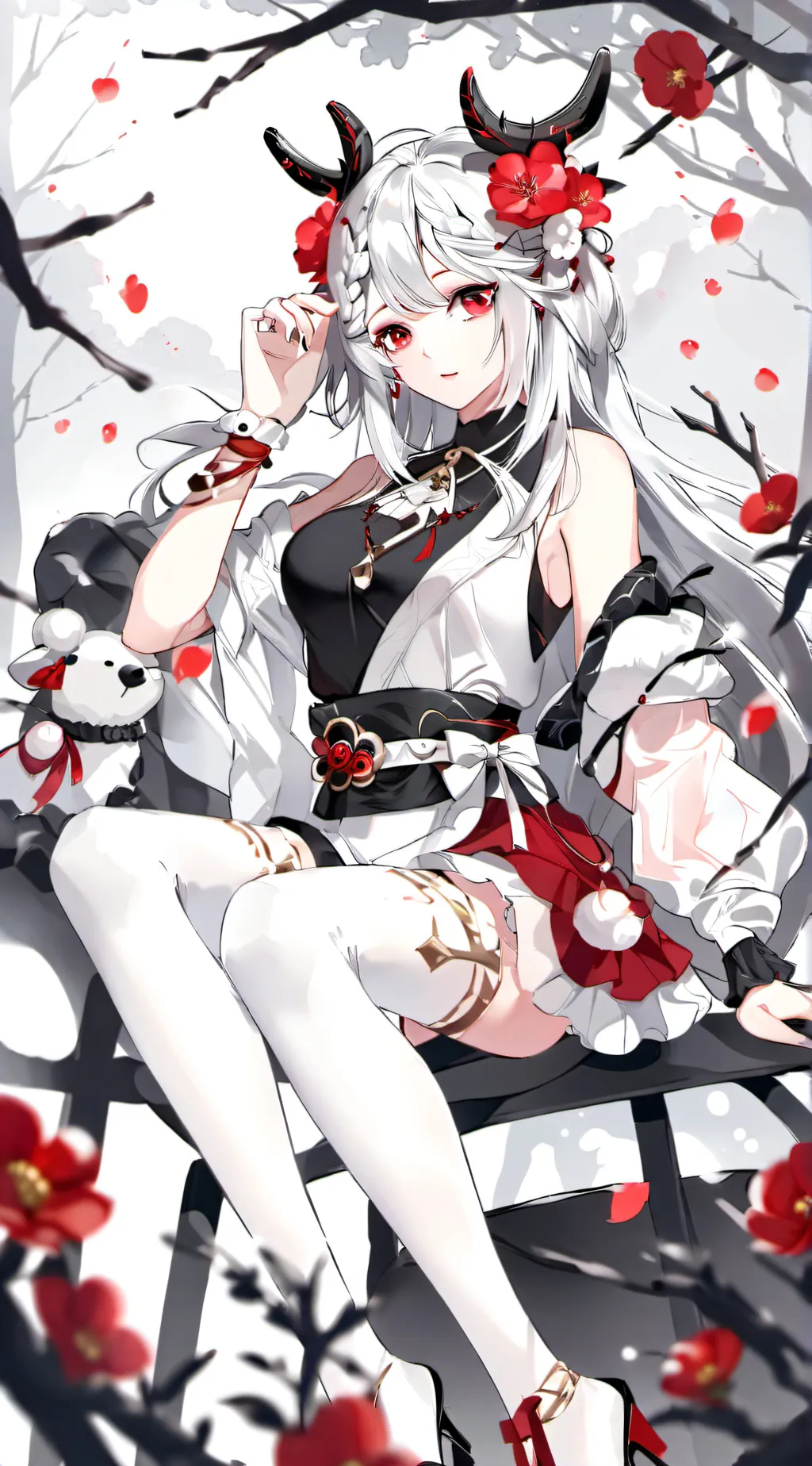 ai character: Lila dier background