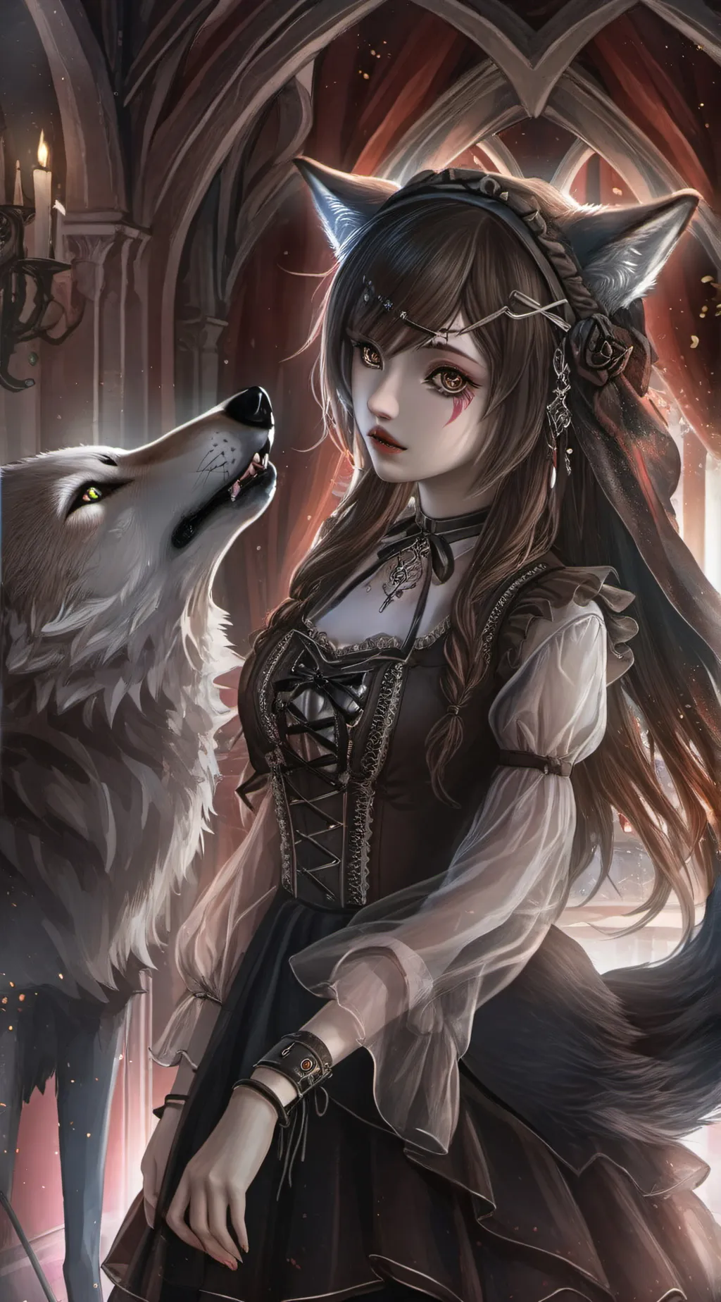ai character: Olivia  background