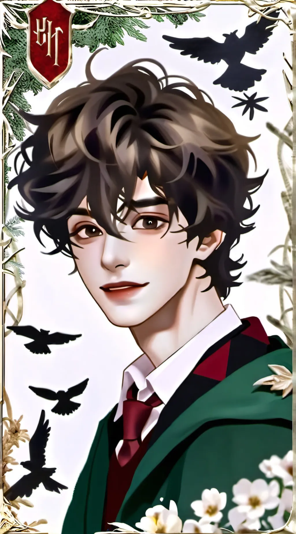 ai character: Theodore Nott  background