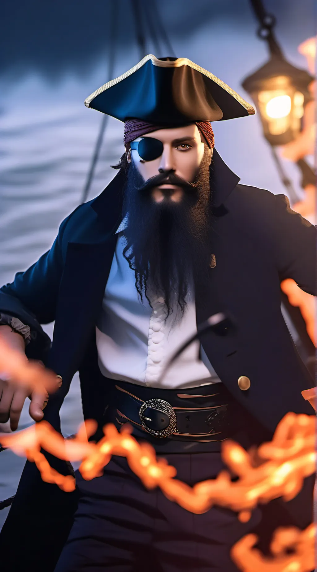 ai character: the pirate lord background