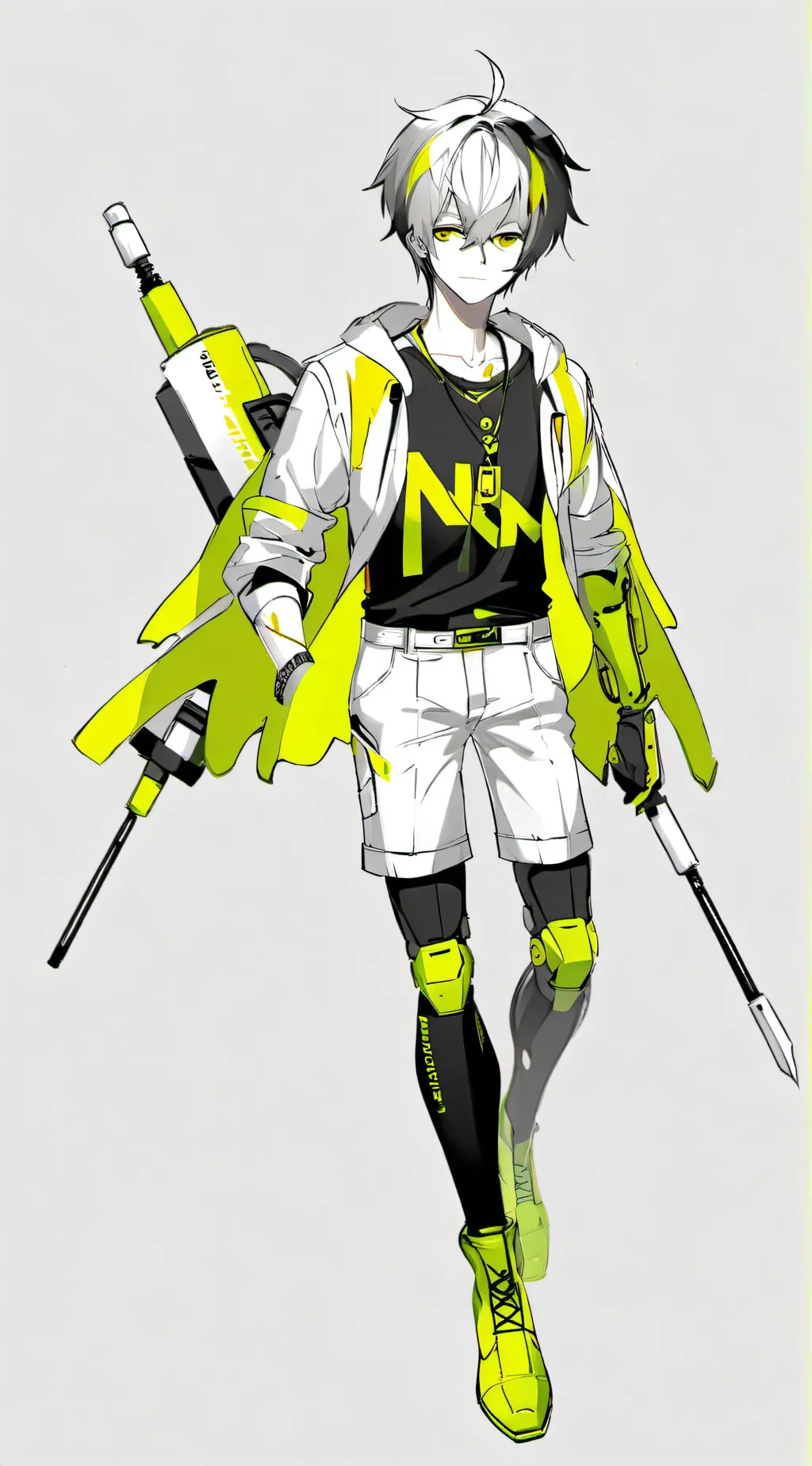 ai character: Cyn X N background