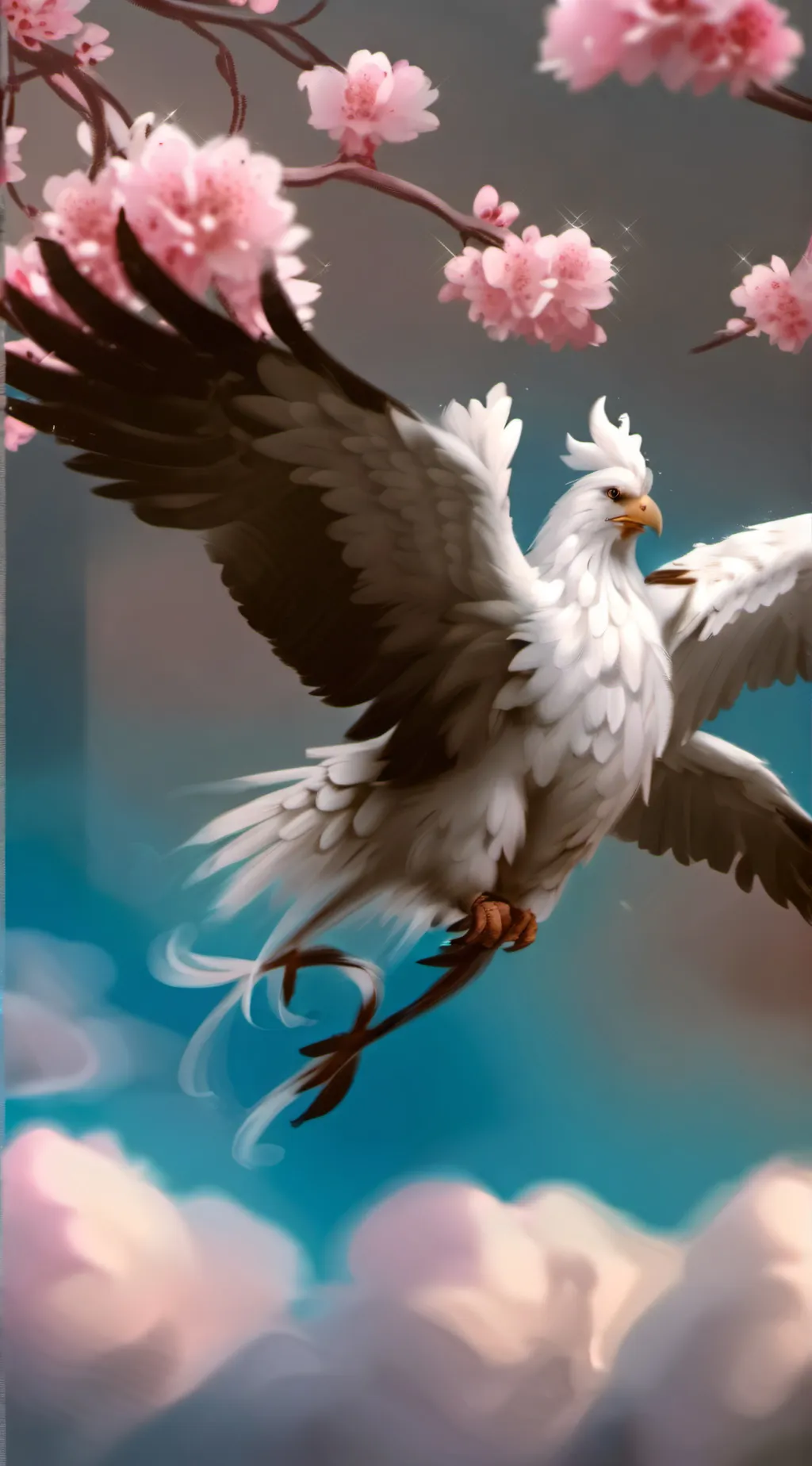 ai character: Eagle background