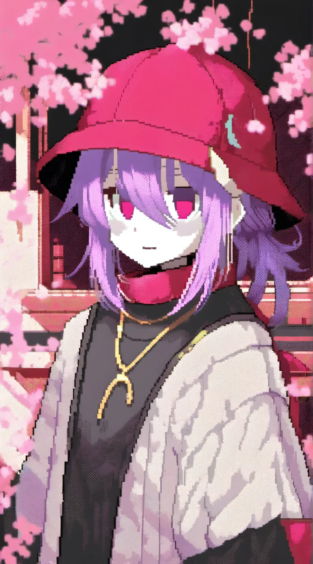 ai character: Crystal background