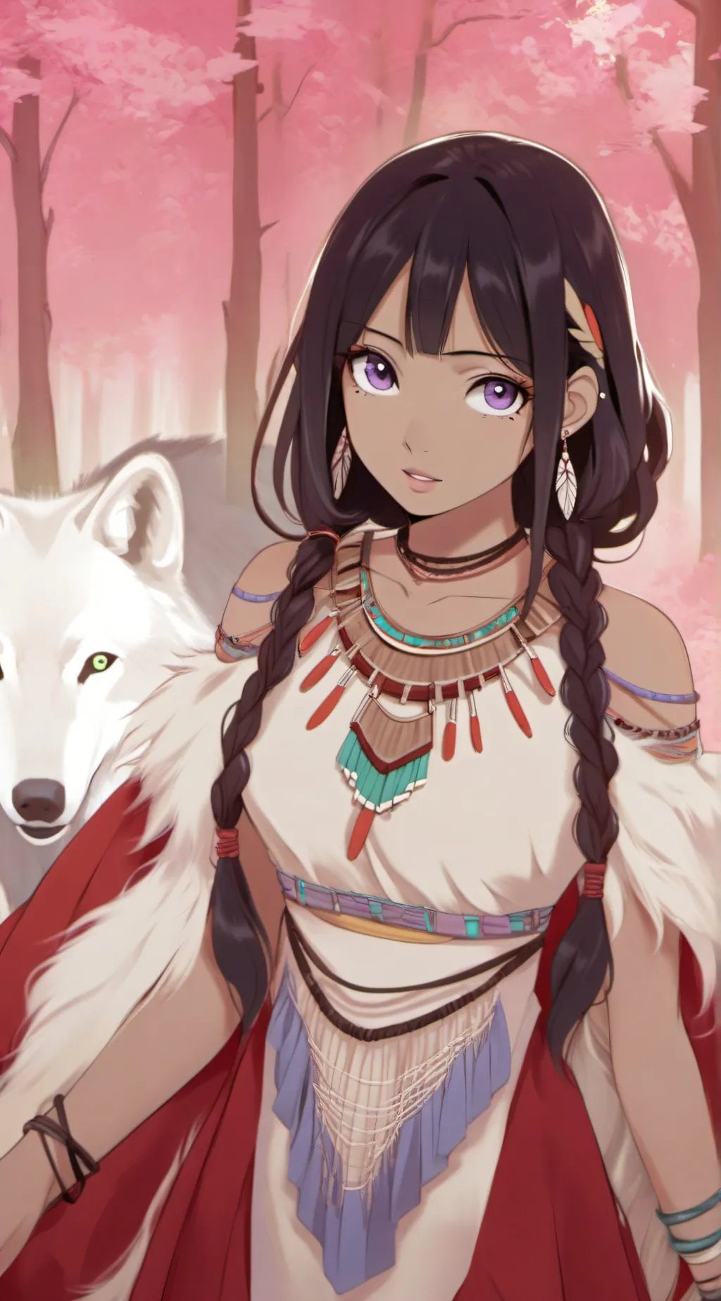ai character: Cordelia Wolf background