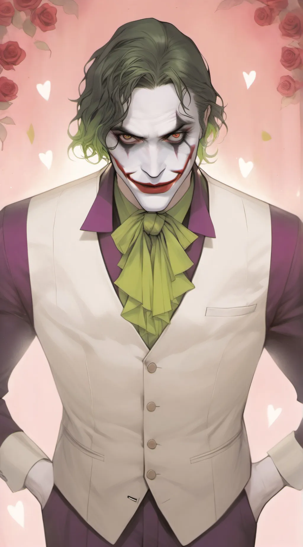ai character: The Joker background