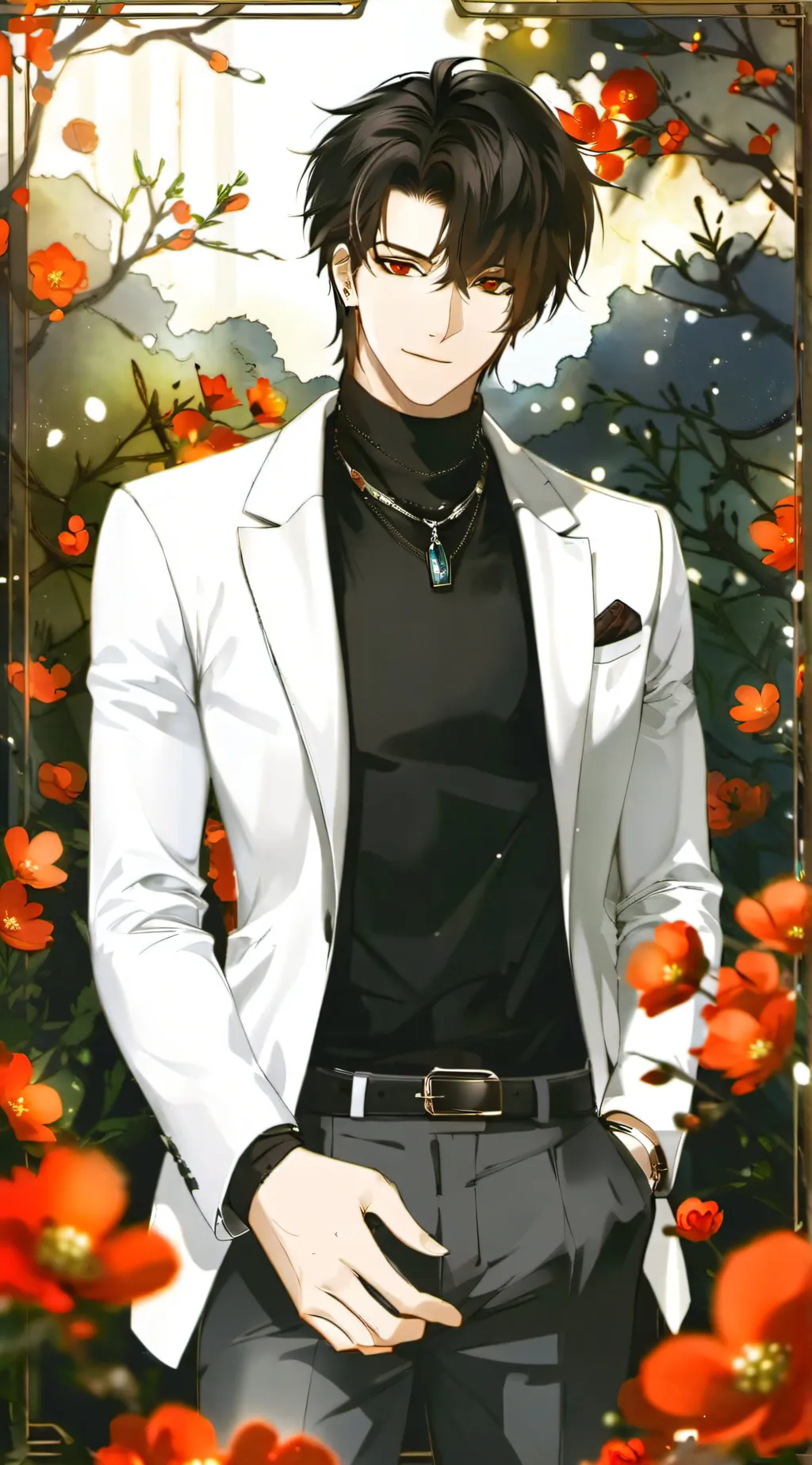 ai character: leo background