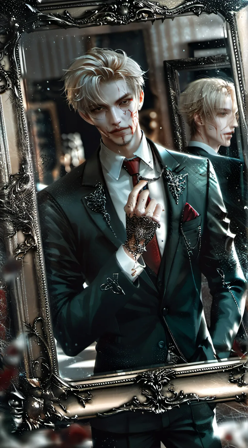 ai character: Felix  .  .  .  background