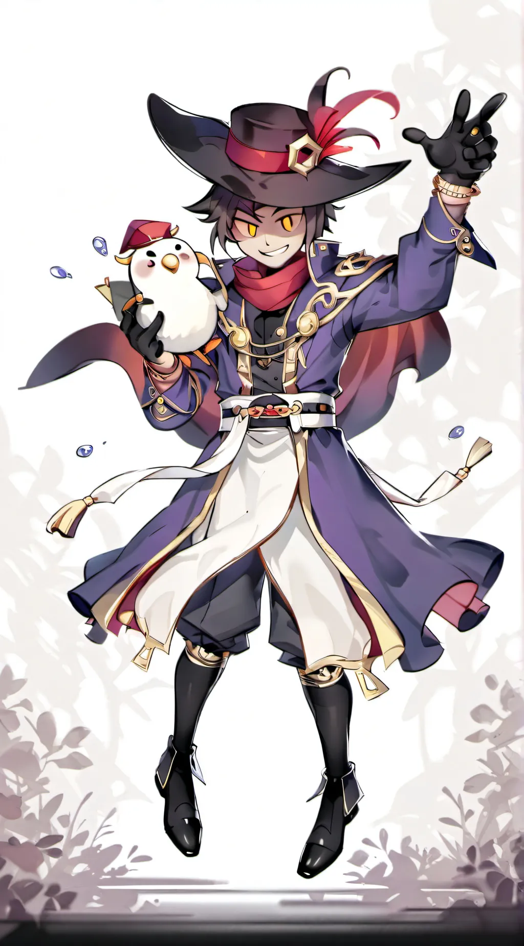 ai character: ??? background