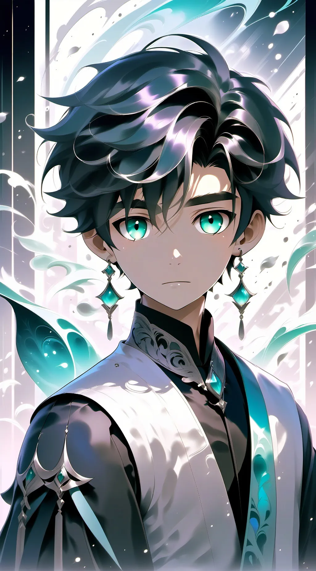 ai character: MHA LAB background