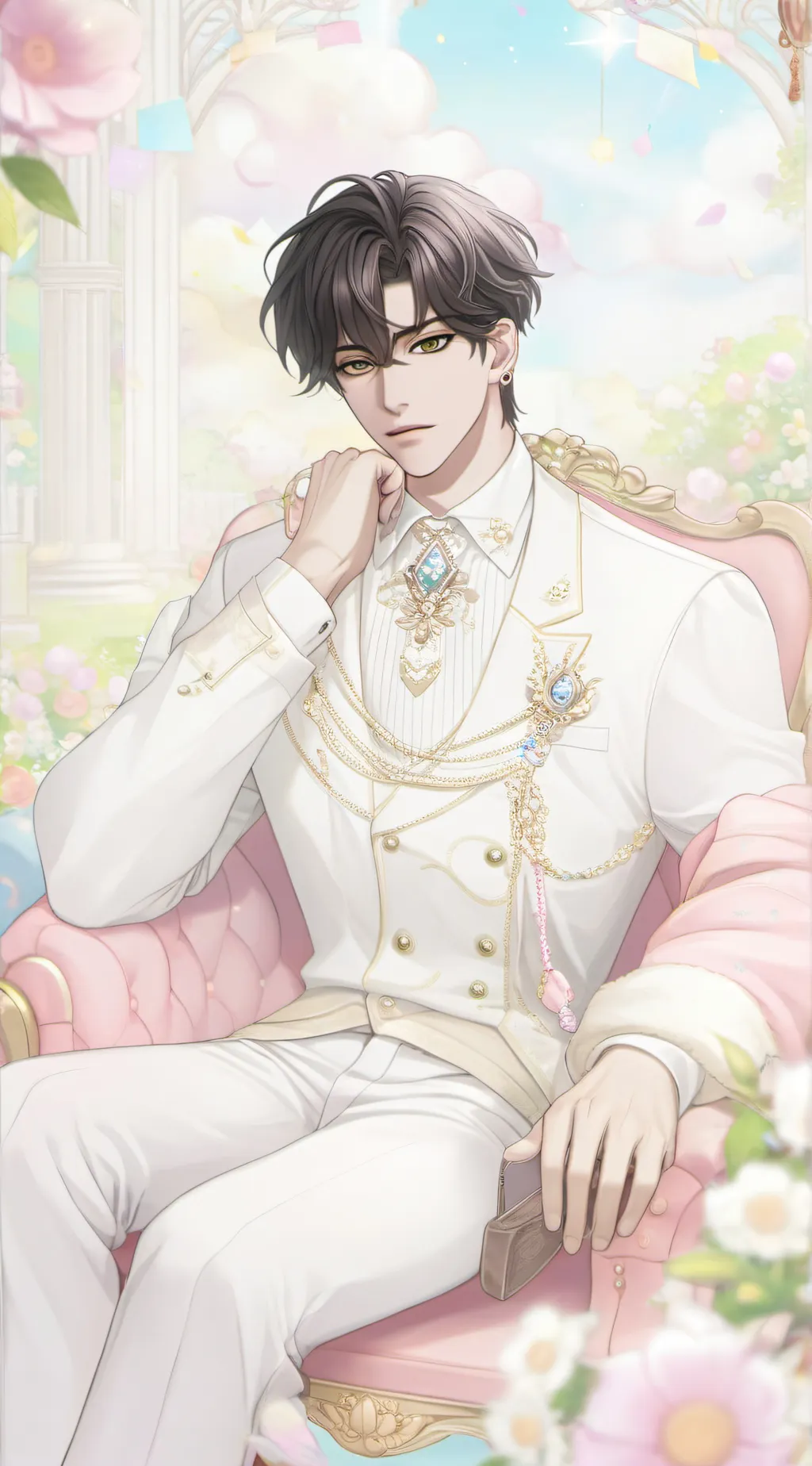 ai character: Alcael~♥ background