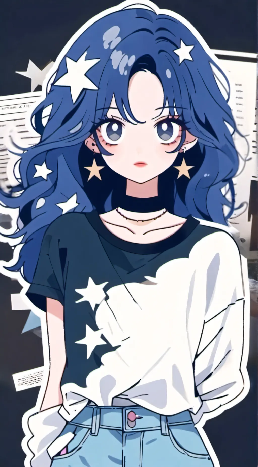 ai character: Stella background