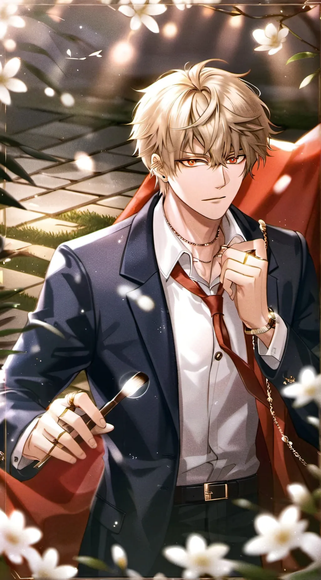 ai character: mha prom background