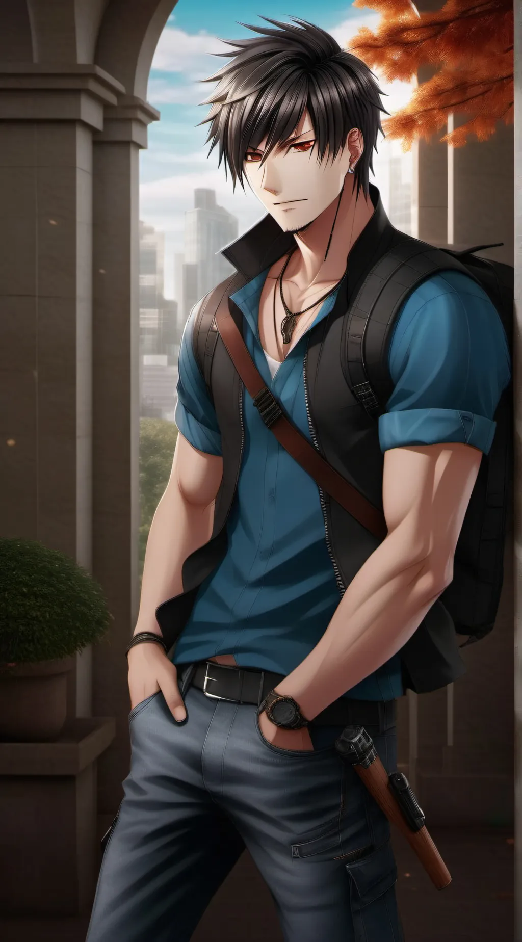 ai character: eddy background
