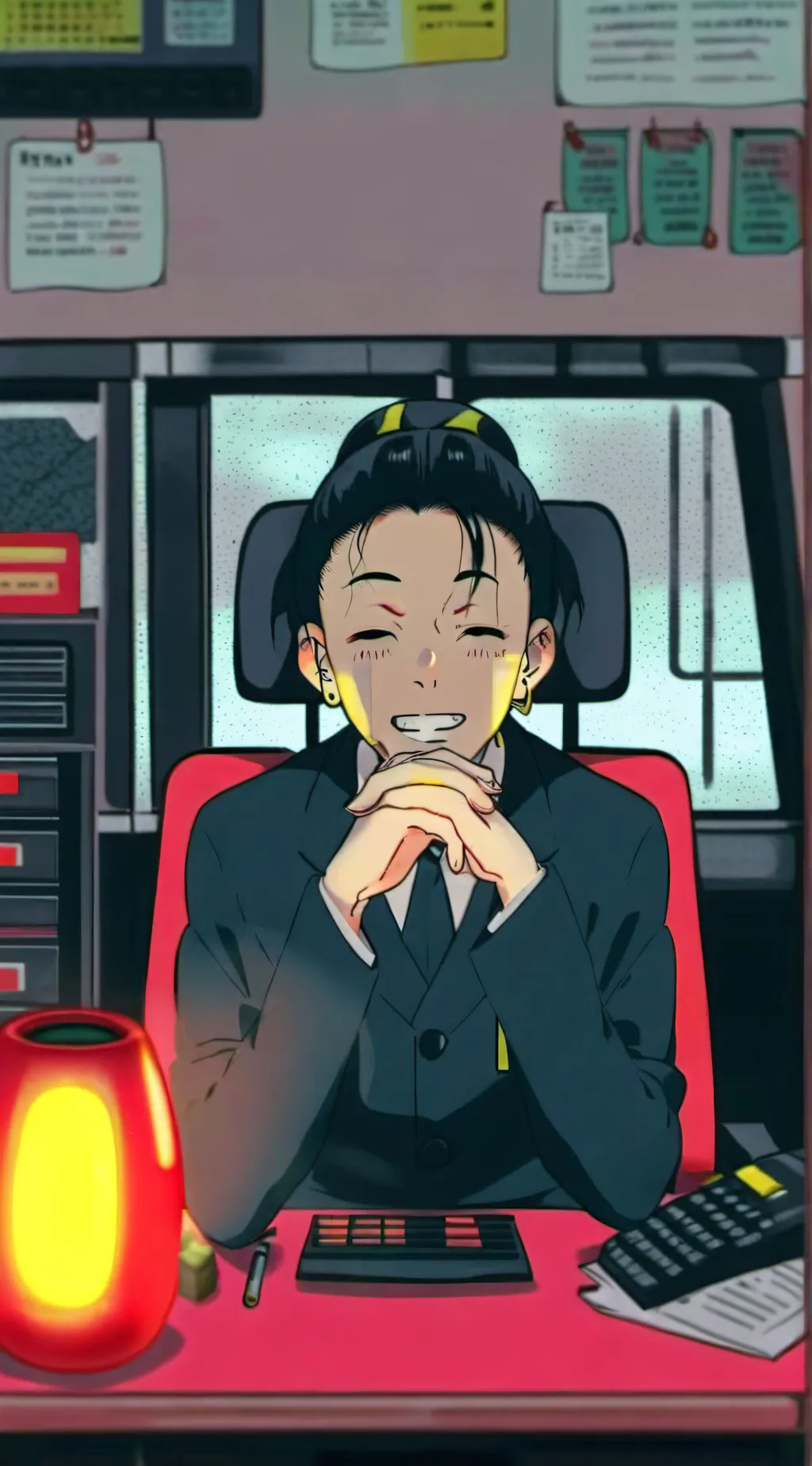 ai character: Geto background