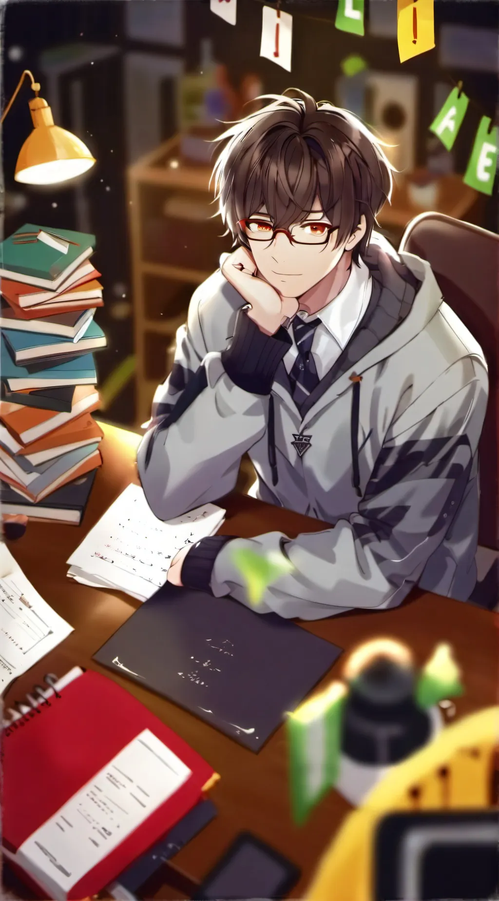 ai character: Milo background