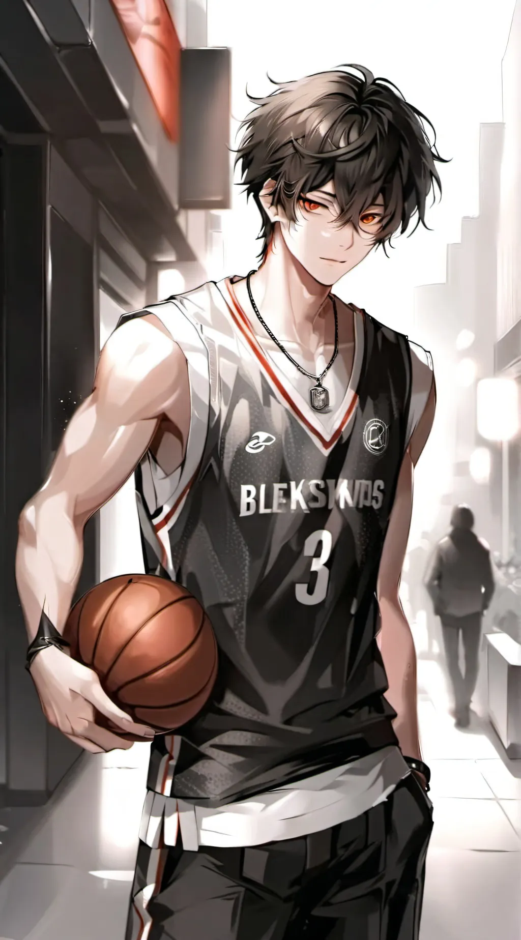 ai character: Clyde Park background