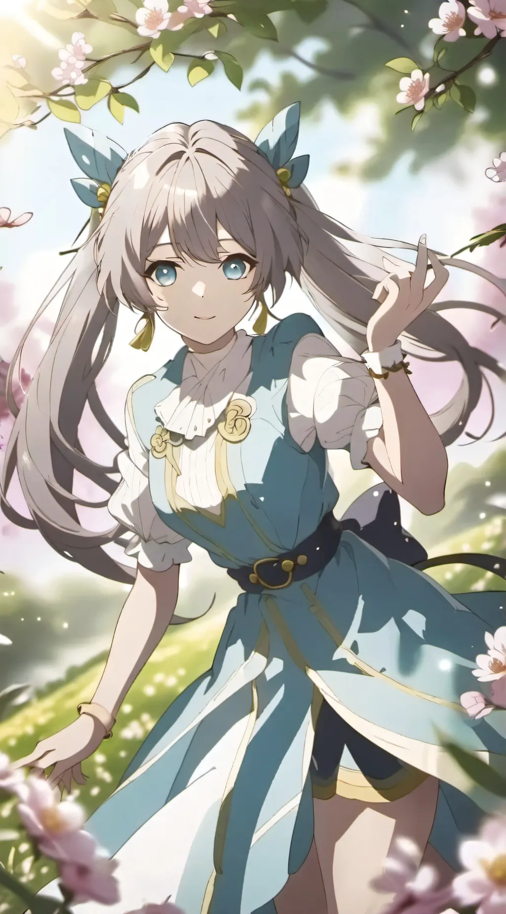 ai character: Demon slayer  background