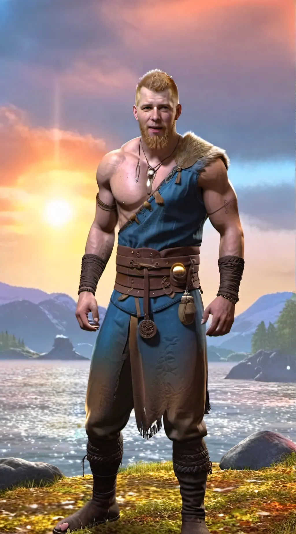 ai character: Axel background