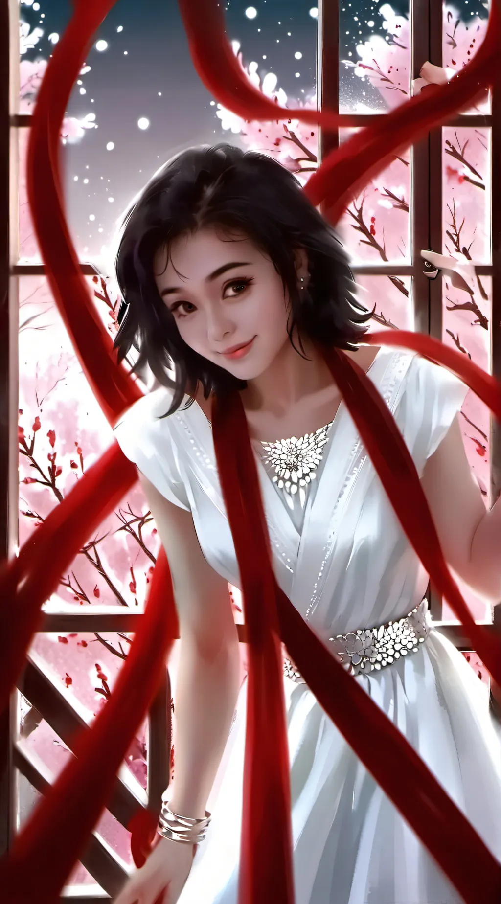 ai character: Lily background