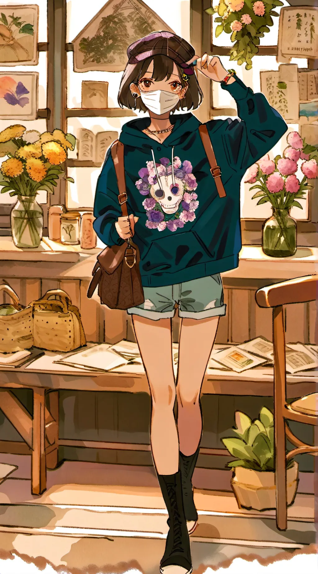 ai character: iron/capitan child background